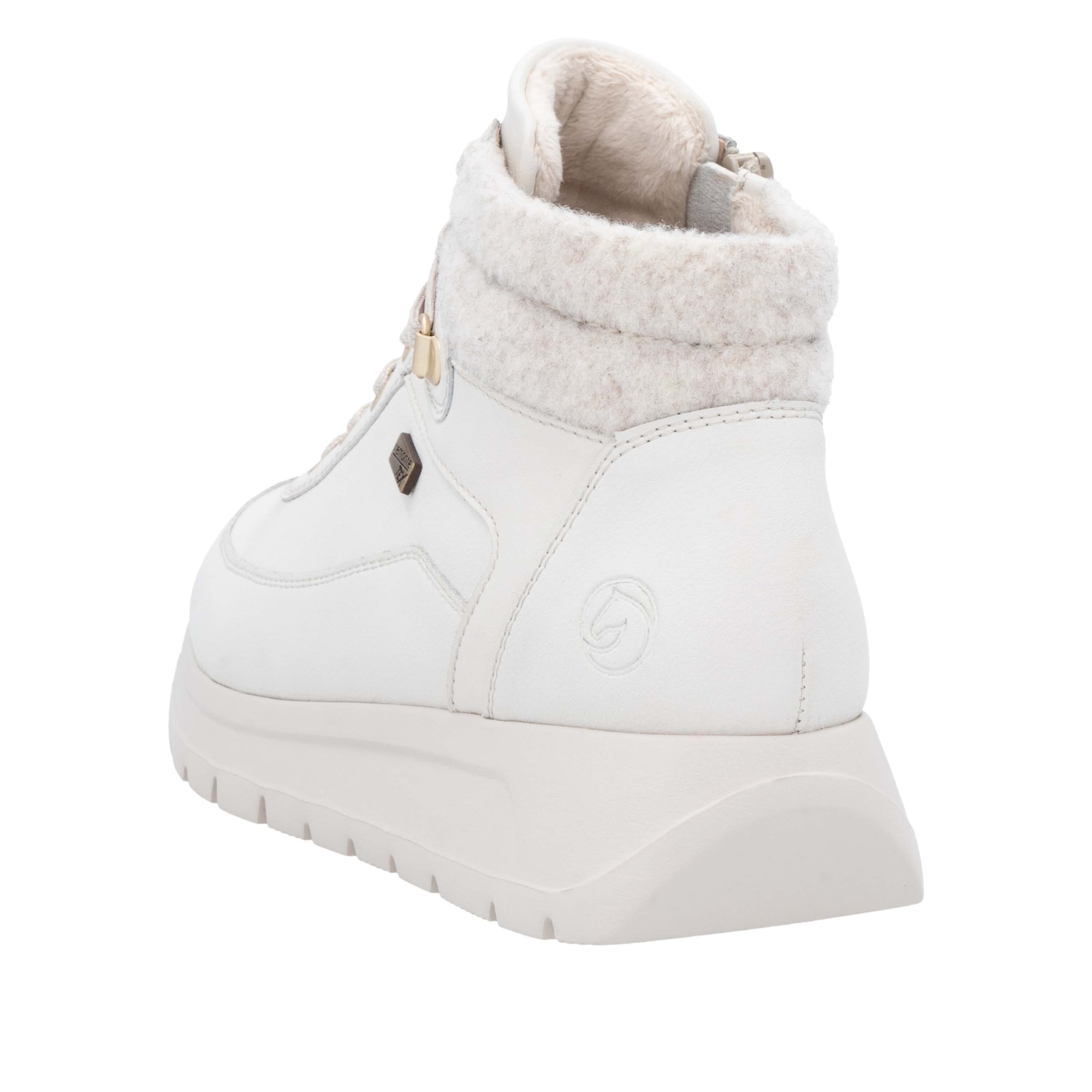 Bottines à lacets REMONTE en blanc