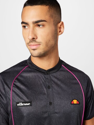 ELLESSE قميص عملي 'Riniana' بلون أسود