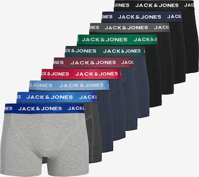 JACK & JONES Bokserishortsit 'JACSOLID' koossa S värissä laivastonsininen / meleerattu harmaa / musta / meleerattu musta, Tuotenäkymä