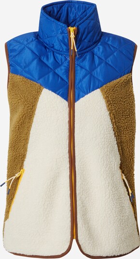 The Jogg Concept Chaleco 'Berri' en azul / marrón / amarillo / blanco, Vista del producto