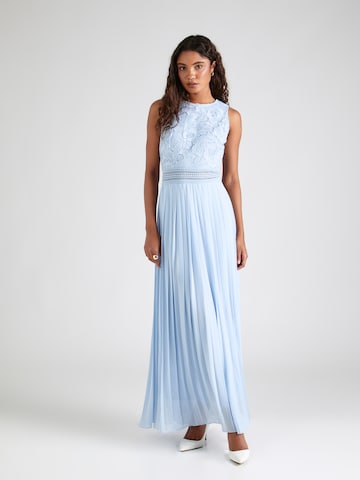 Robe de soirée APART en bleu : devant