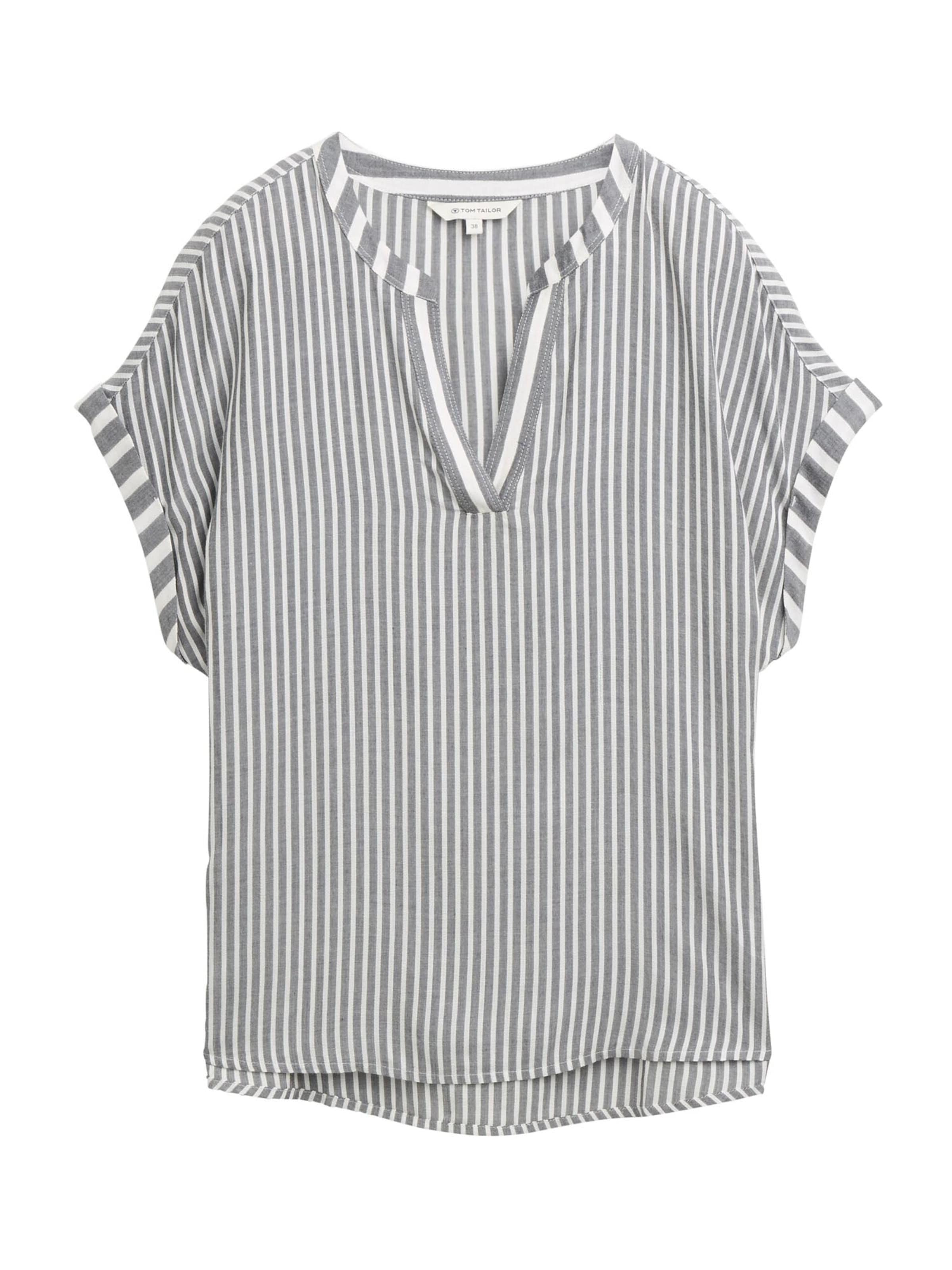 TOM TAILOR Bluse i blå: forside