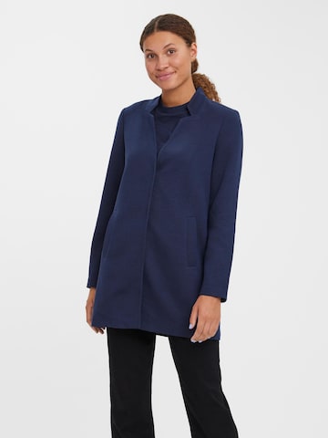 VERO MODA - Sobretudo meia-estação 'Katrine' em azul: frente