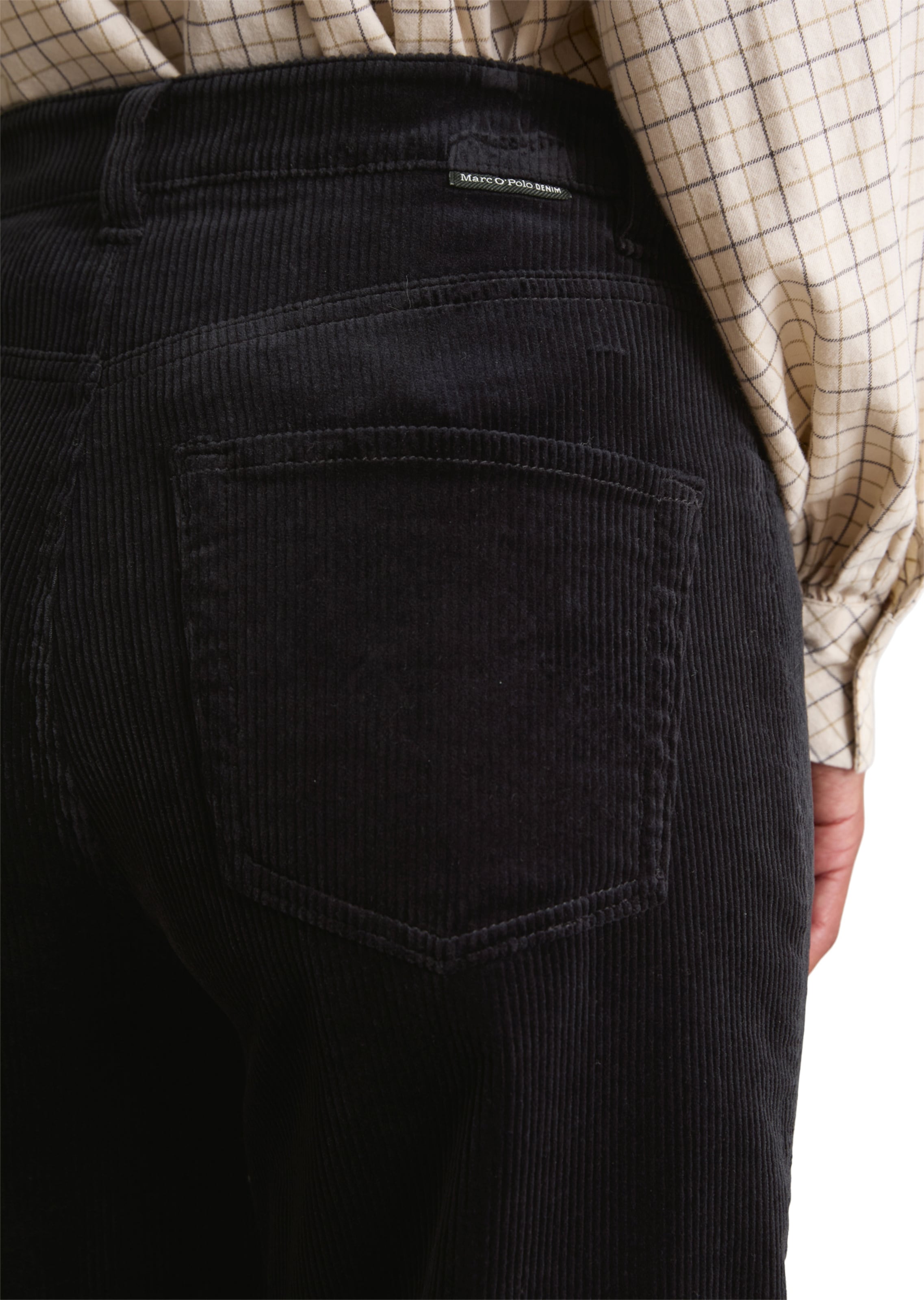 Marc O'Polo DENIM Široký strih Nohavice 'Tomma' - Modrá