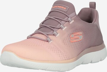 SKECHERS - Sapatilhas baixas em roxo: frente