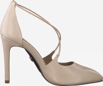 Tamaris Heart & Sole Pumps in Beige