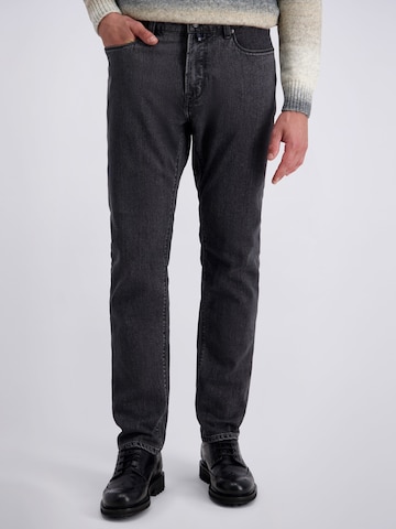 PIERRE CARDIN Tapered Jeans 'Lyon' in Grey: front