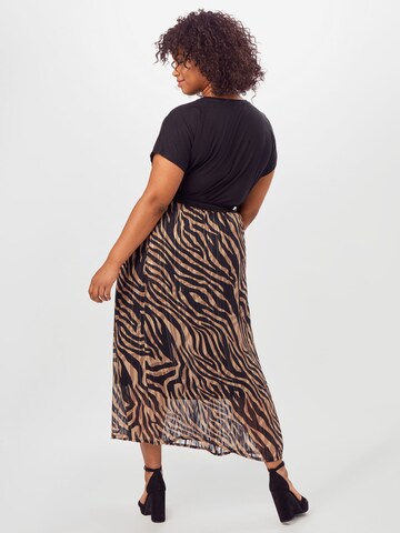 KAFFE CURVE Skirt 'VENKE' in Brown