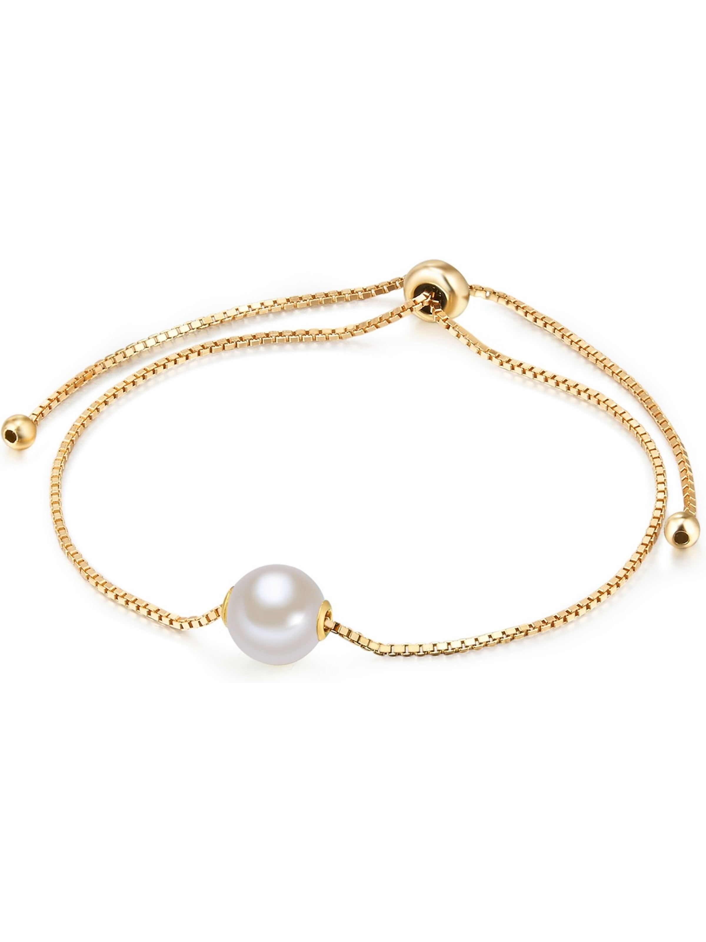 Braccialetto di Valero Pearls in oro: frontale