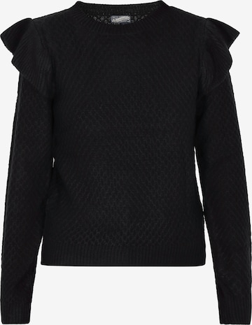 DreiMaster Vintage Trui in Zwart: voorkant