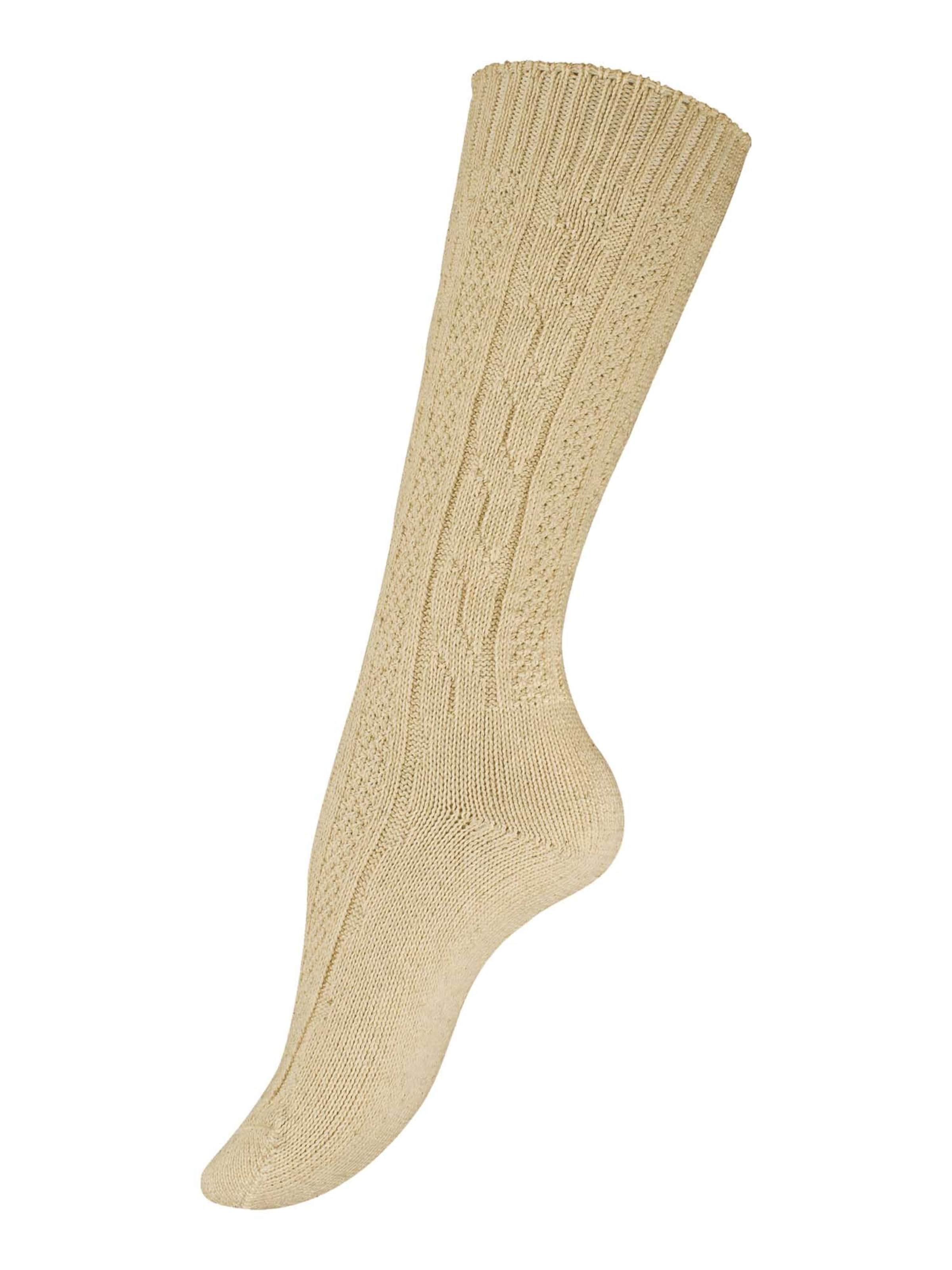 Cotton Prime Socks in Beige