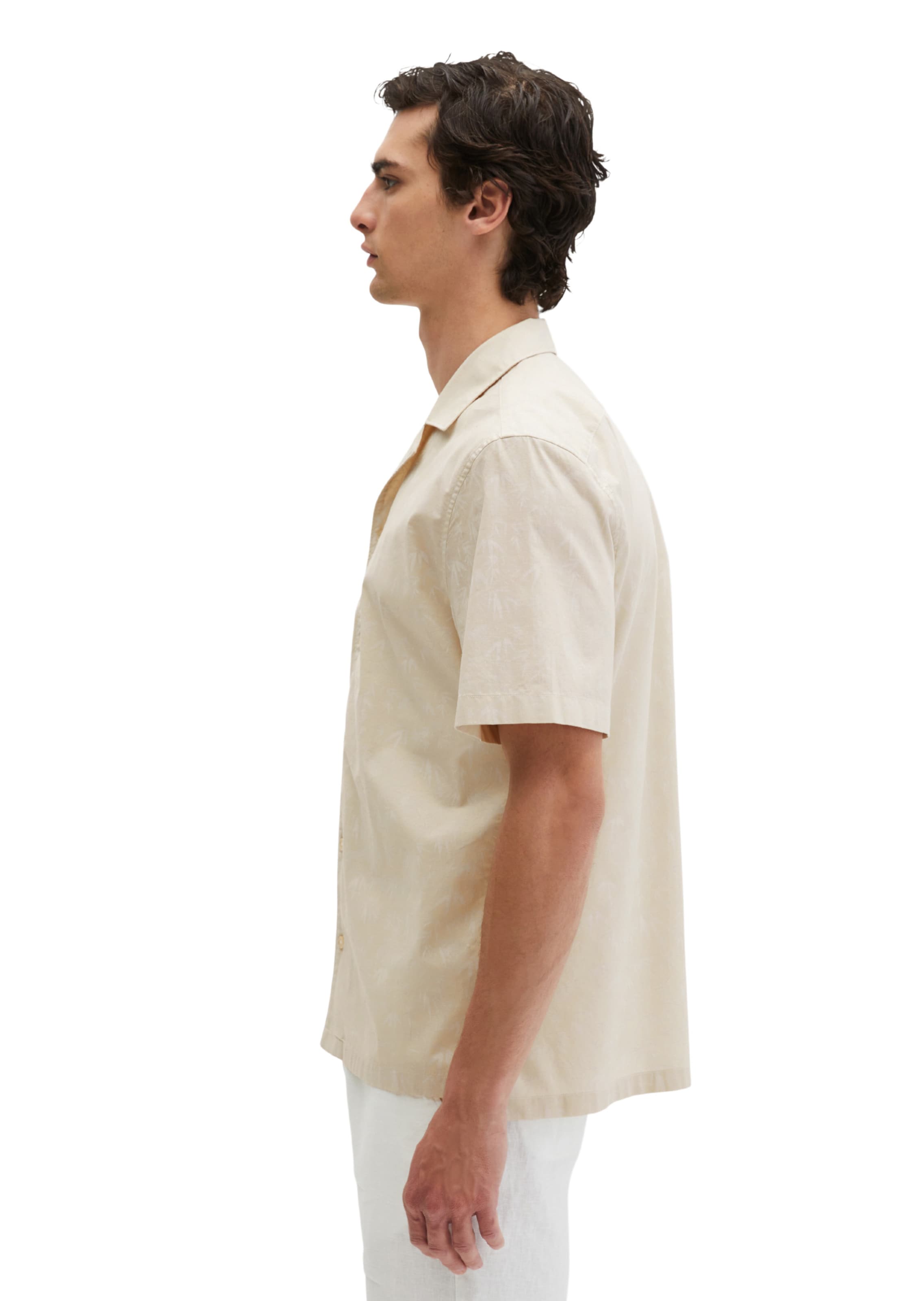 Marc O'Polo Regular fit Button Up Shirt in Brown