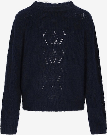 DreiMaster Vintage Pullover in Blau: Vorderseite