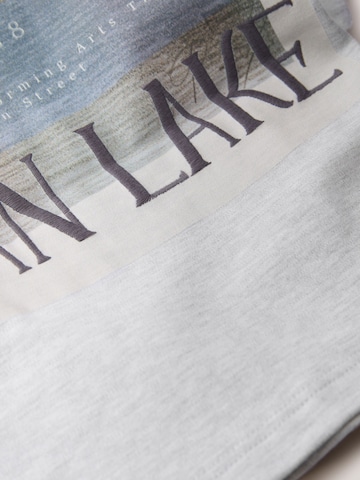 Next T-Shirt 'Ballet Graphic Swan Lake' in Grau