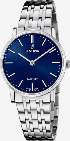 FESTINA Analoguhr in Blau: Vorderseite