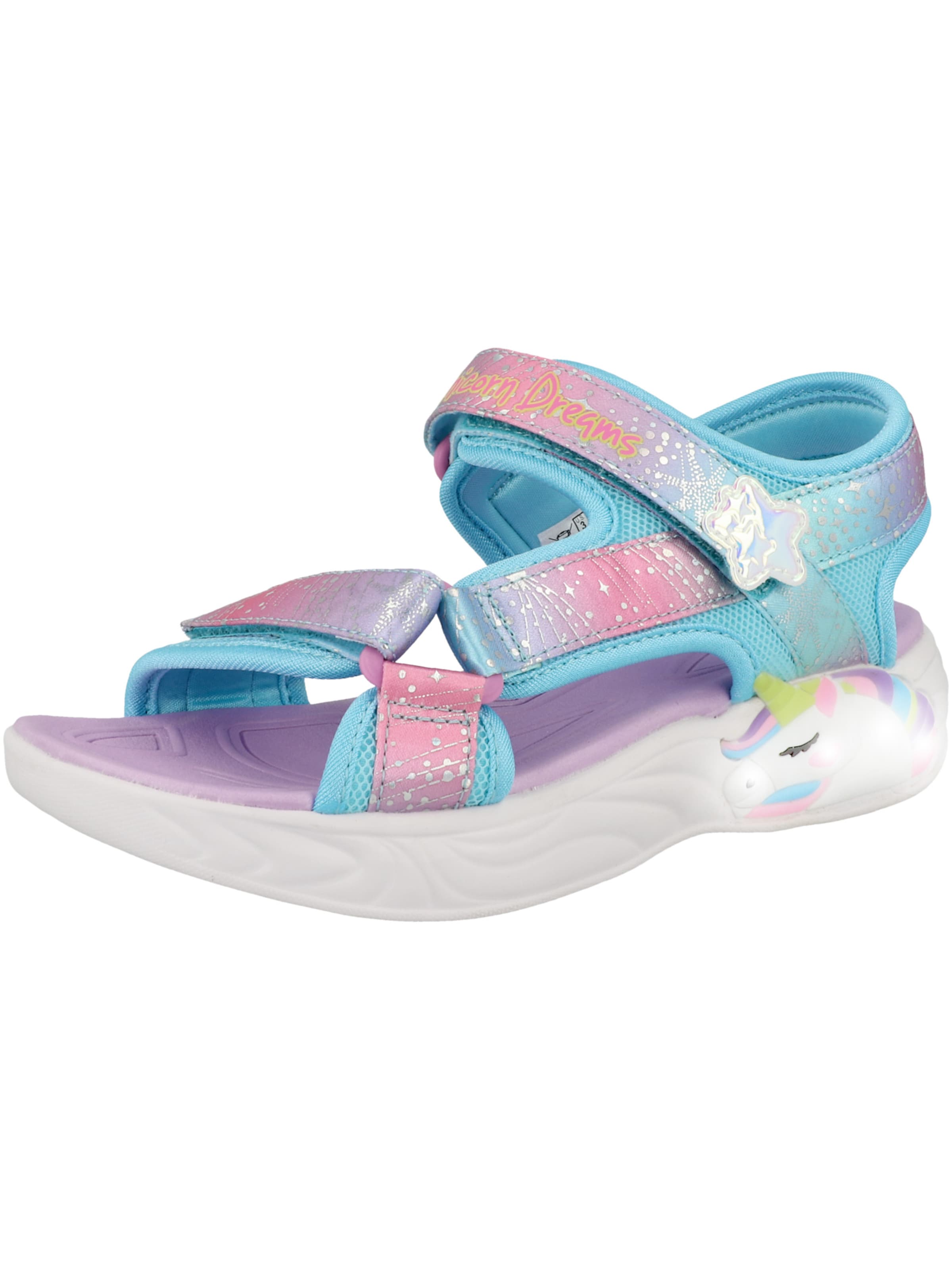 Skechers Kids Sandal 'UNICORN DREAMS' in Mixed colours: front