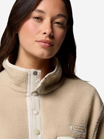 COLUMBIA - Sudadera 'Helvetia™ II Cropped Half Snap Fleece 2092231' en beige