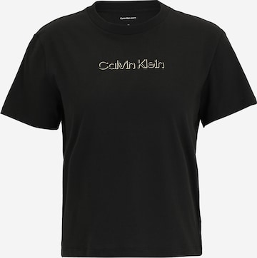 juoda Calvin Klein Jeans Marškinėliai 'CLASSIC': priekis