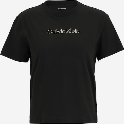 Marškinėliai 'CLASSIC' iš Calvin Klein Jeans, spalva – juoda / balta, Prekių apžvalga