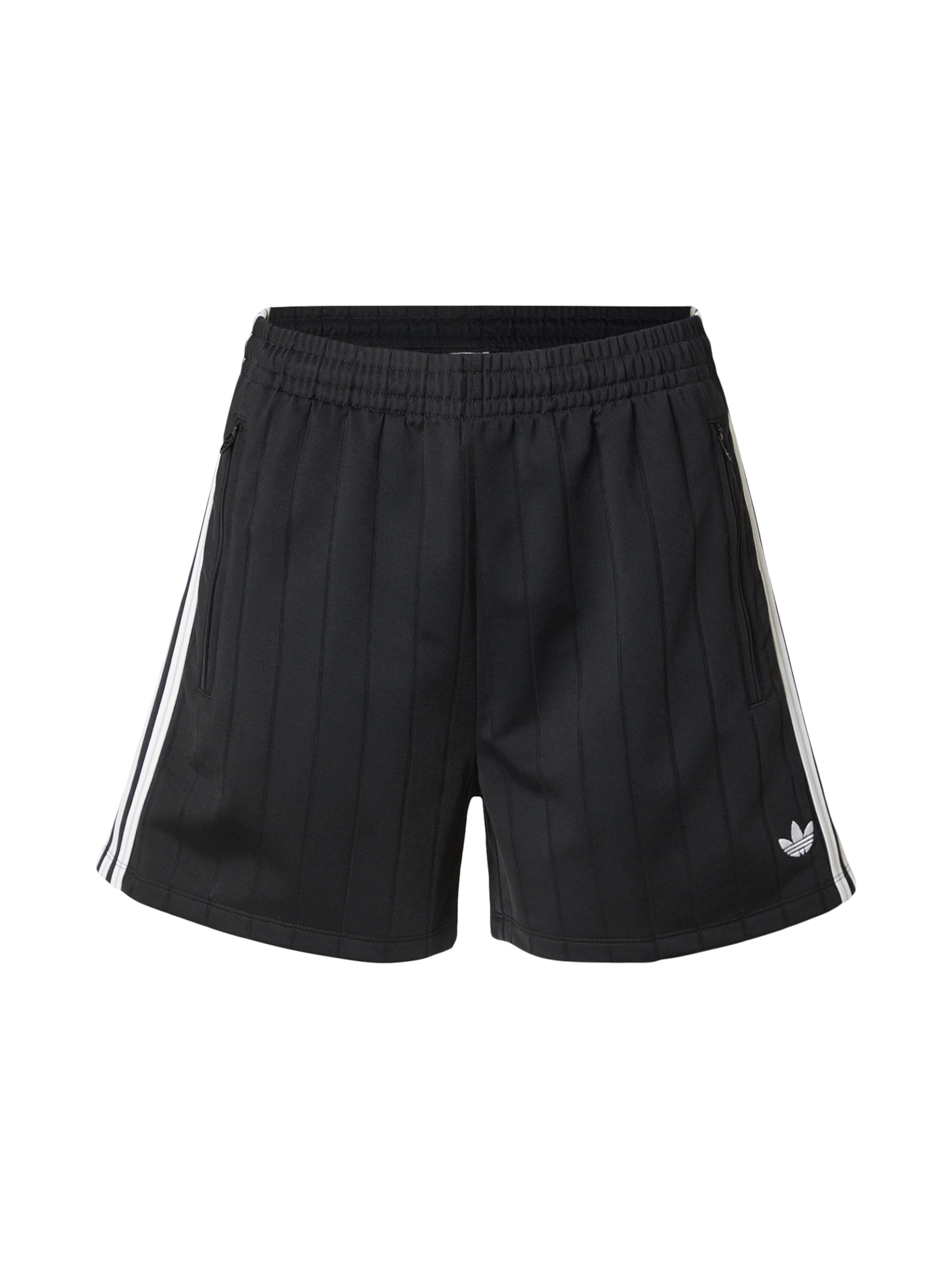 ADIDAS ORIGINALS Broek 'FB' in 34 in de kleur Zwart / Wit, Productweergave