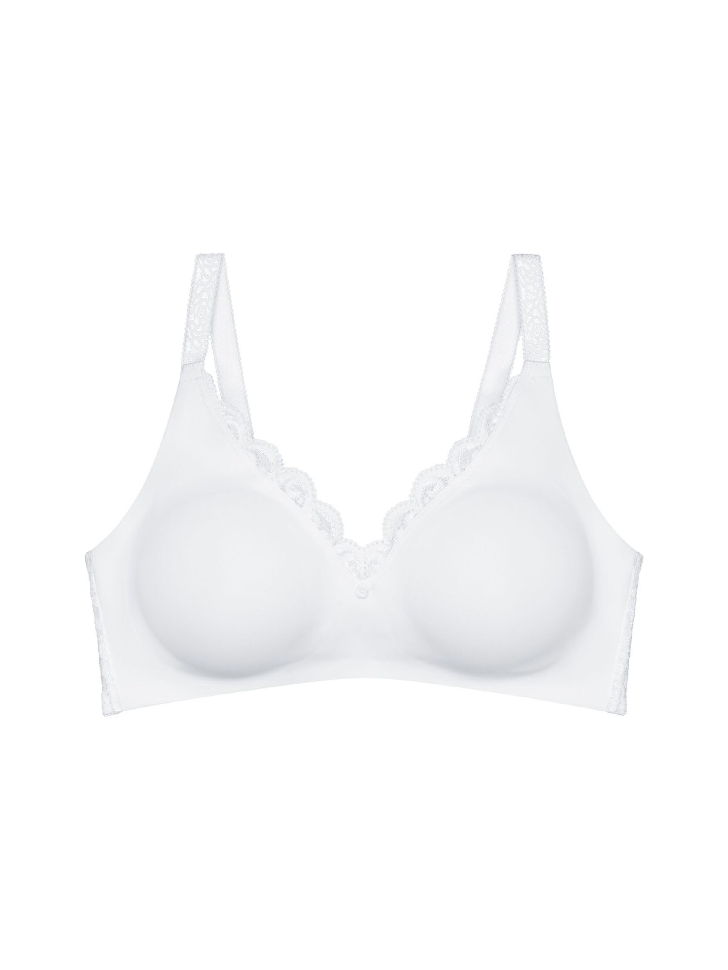 TRIUMPH Bra ' Red Label Amourette ' in White: front