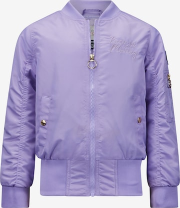 Retour Jeans Between-Season Jacket 'Vivian' in Purple: front