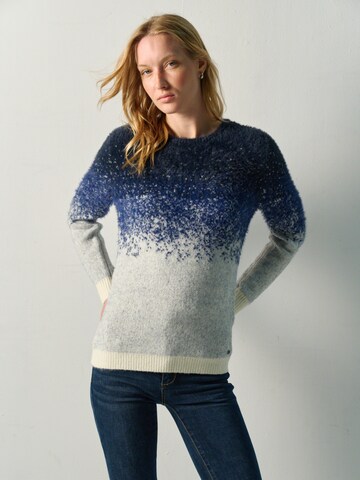 KOROSHI Pullover in Blau: Vorderseite