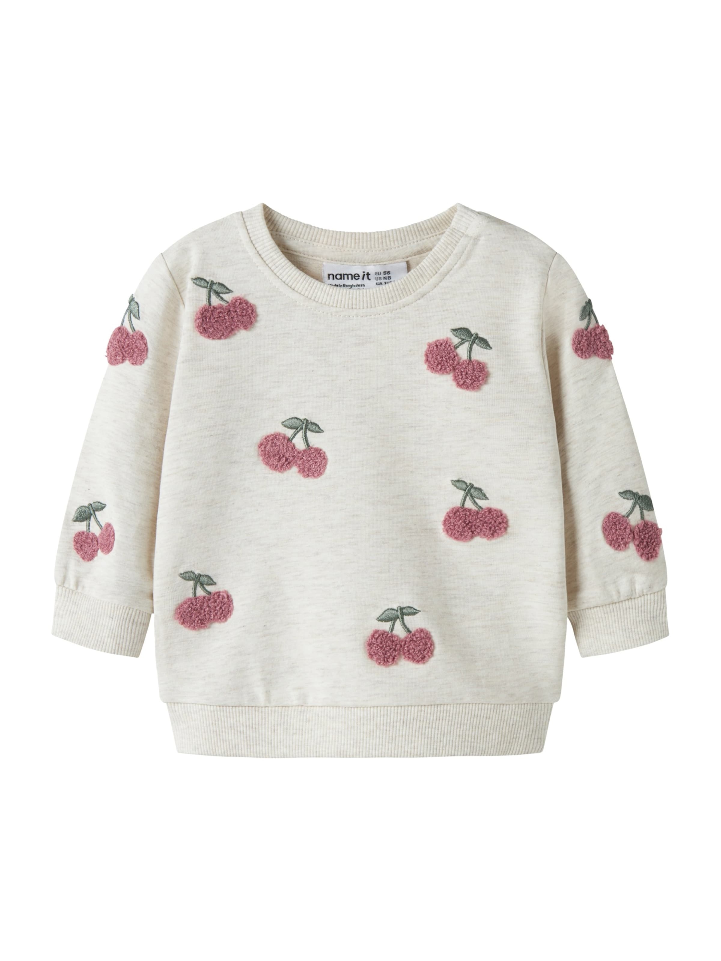 Felpa 'NBFFAIRY' di NAME IT in grigio: frontale