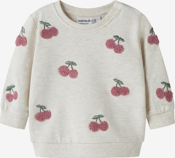 Felpa 'NBFFAIRY' di NAME IT in grigio: frontale