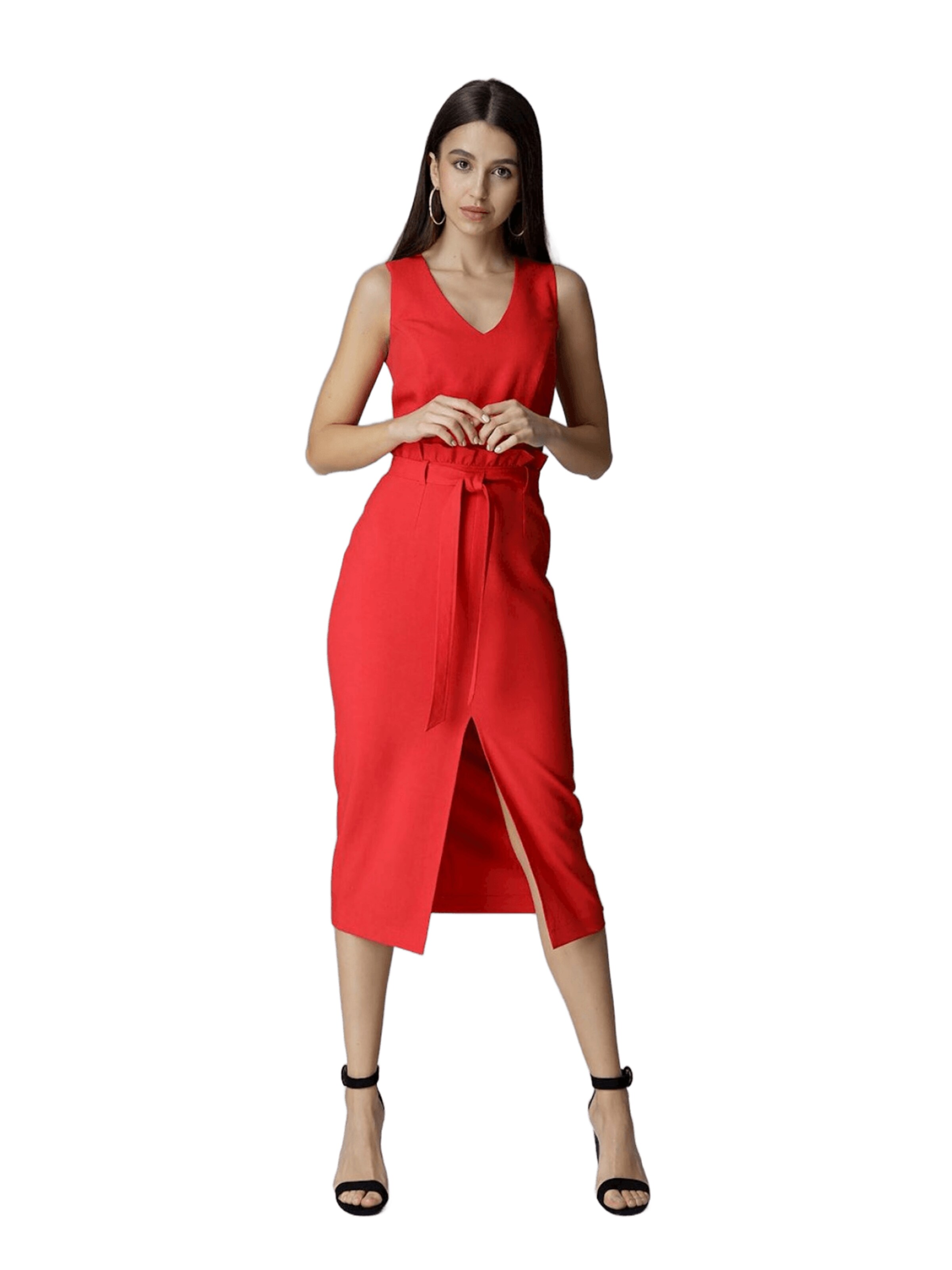 amorubi.com Cocktail Dress in Red