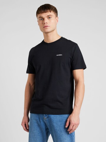 T-Shirt GABBA en noir : devant
