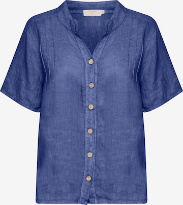 Cream Bluse 'Bellis' in Blau: Vorderseite