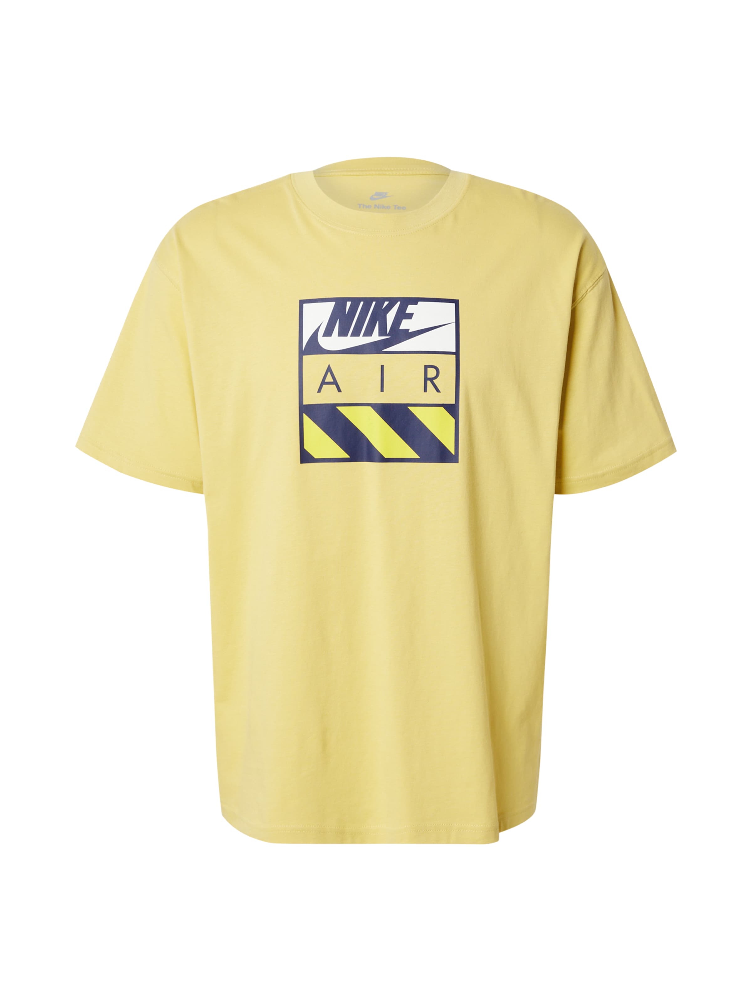 Tricou 'AIR' de la Nike Sportswear pe galben: față