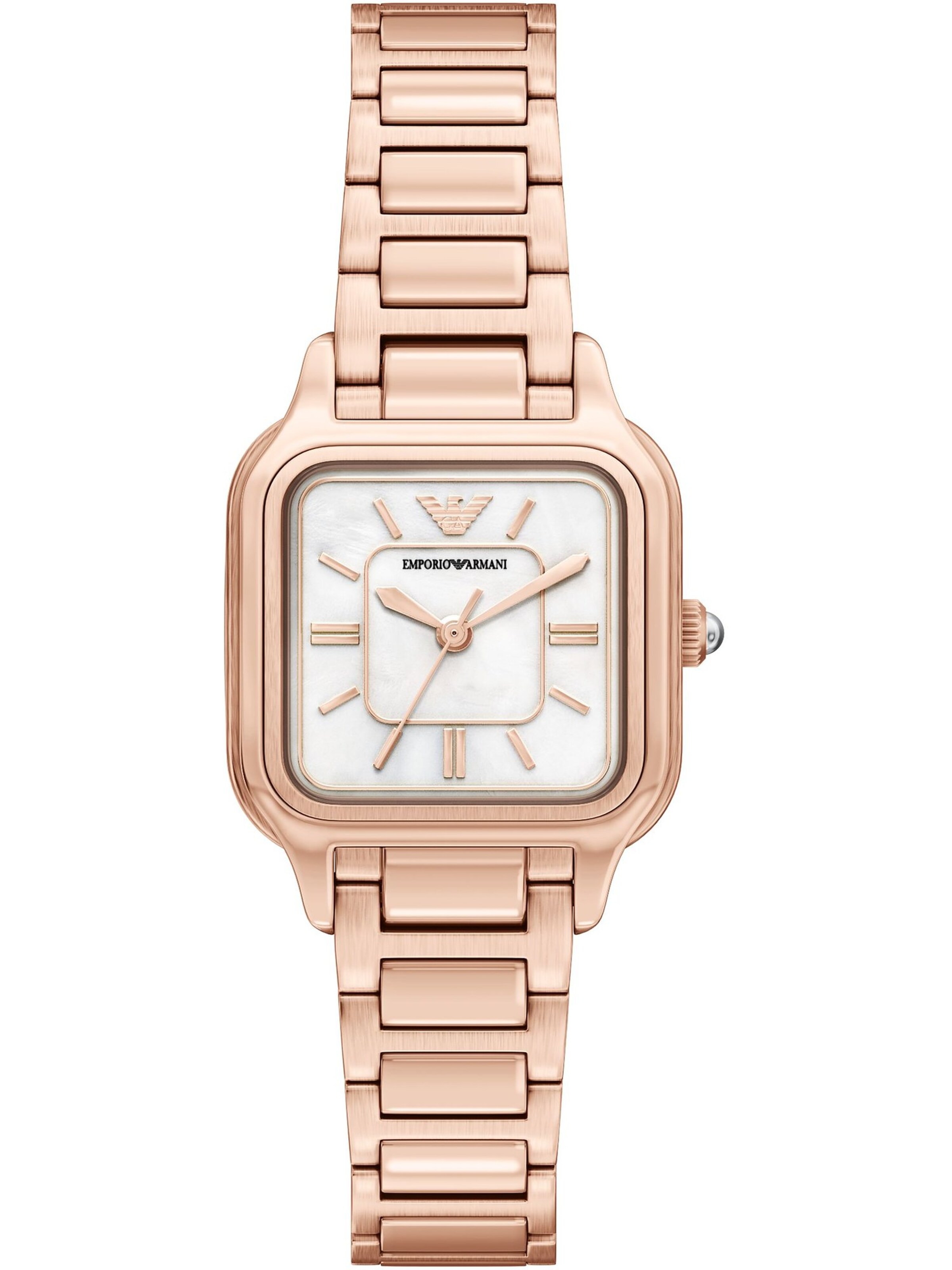 Emporio Armani Analog watch in Pink: front
