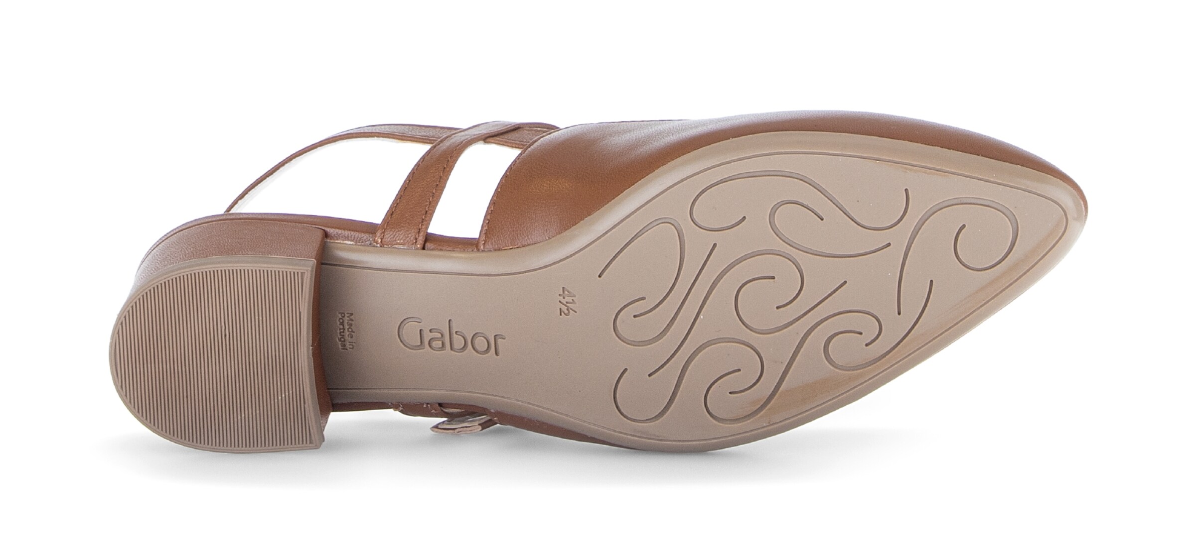 GABOR Slingback Pumps in Brown