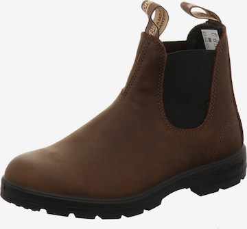 Boots 'Stiefelette Herren 1609 Antque Brown Echtleder in braun' Blundstone en marron : devant