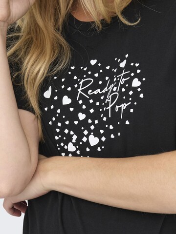 Only Maternity Shirt 'OLMPop' in Black