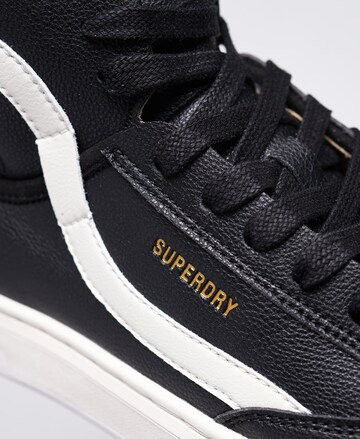Superdry - Zapatillas deportivas altas en negro