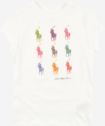 Polo Ralph Lauren T-shirt i vit: framsida