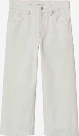 MANGO KIDS Jeans in White: front