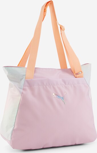 PUMA Bolsa de deporte 'ESS' en verde pastel / lila / naranja claro, Vista del producto