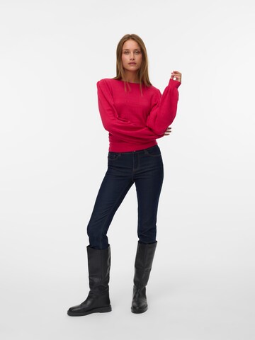 VERO MODA Sweater in Red