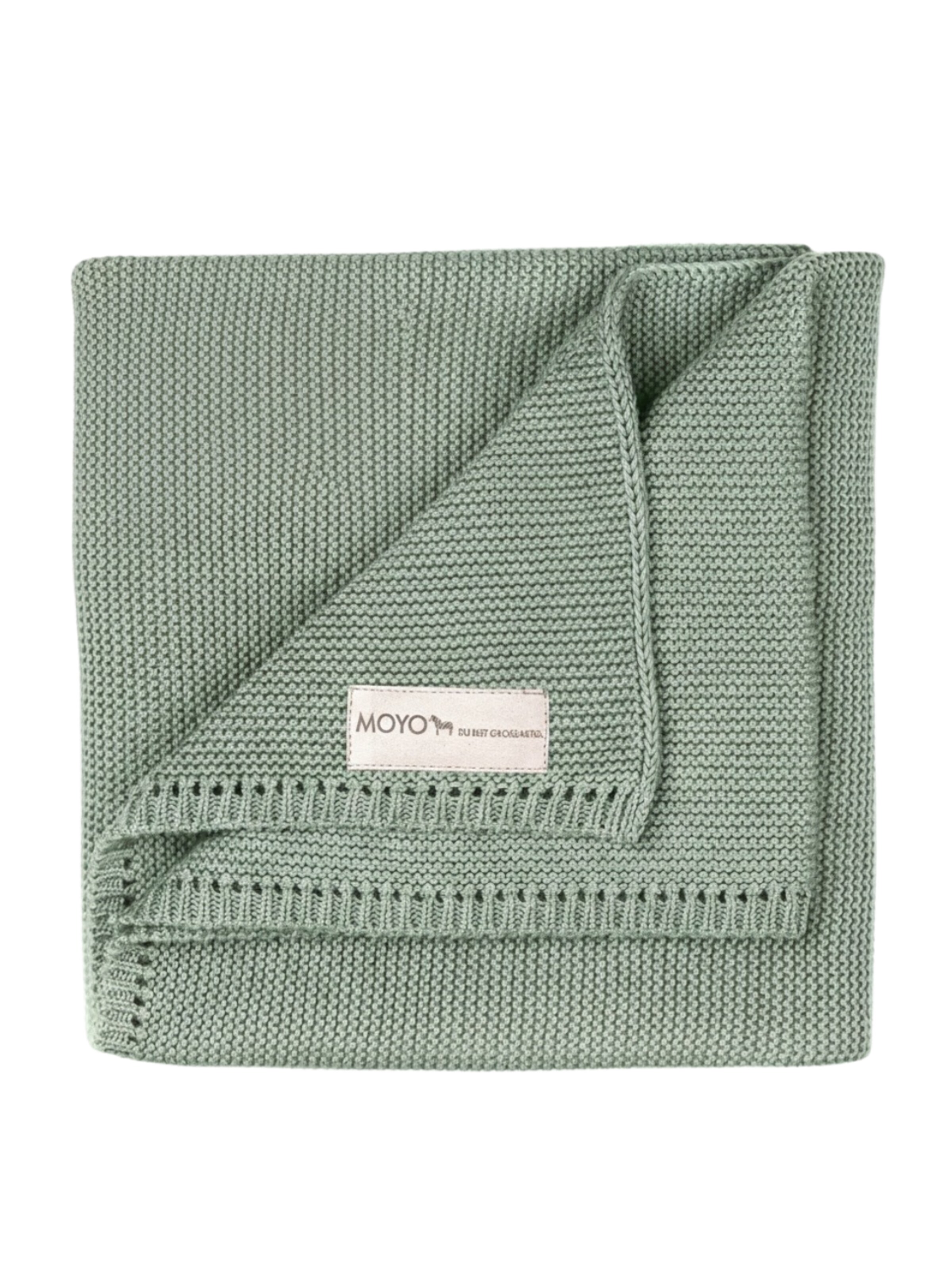 MOYO Babydecke‌‌‌‌‌‌‌‌‌‌ in Grün: Vorderseite