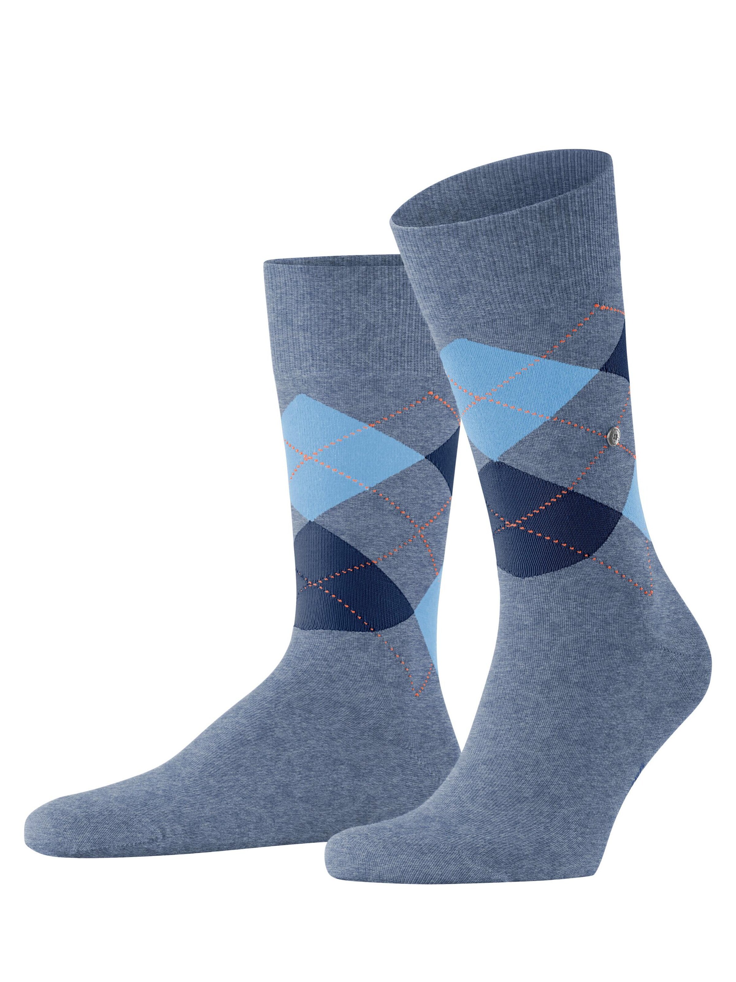 BURLINGTON Socks 'King' in Blue: front