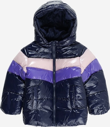 UNITED COLORS OF BENETTON Winter Jacket in Blue: front