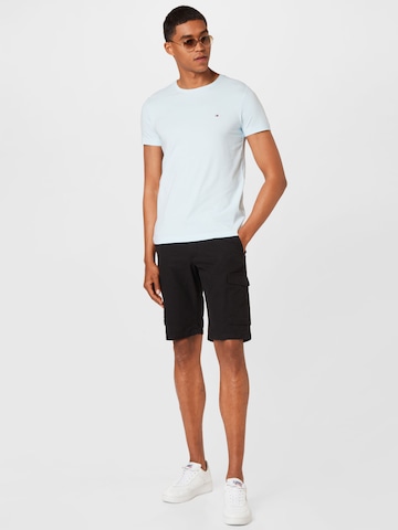 TOMMY HILFIGER Slim Fit T-Shirt in Blau