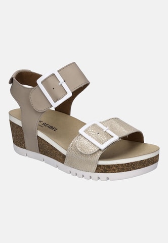 JOSEF SEIBEL Sandaal 'QUINN 02' in Beige