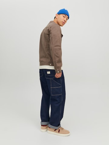 JACK & JONES Loosefit Τζιν cargo 'Eddie' σε μπλε