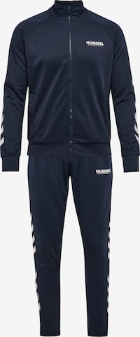 Hummel Tracksuit 'Legacy' in Blue: front