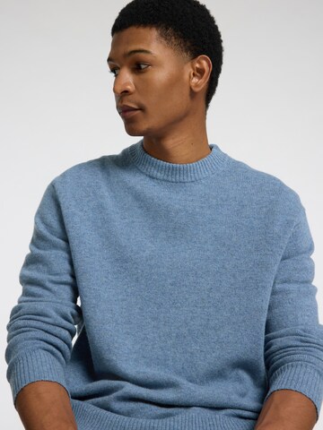 SELECTED HOMME Pullover 'SLHReuben' i blå